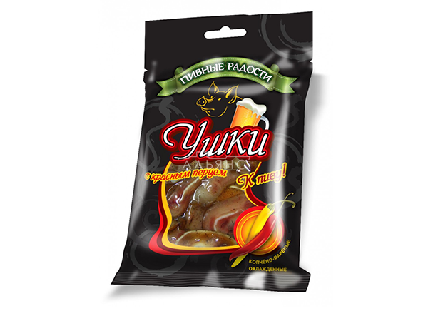 Уши свиные с красным перцем "Пивные радости" (100гр) в Батайске