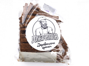 Гренки: Деревенские гренки с чесноком