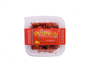 Рыба горячего копчения: Фрайчизы со вкусом острый томат (100 гр.)