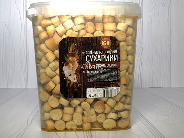 Сухарики с грибами и сметаной в Батайске