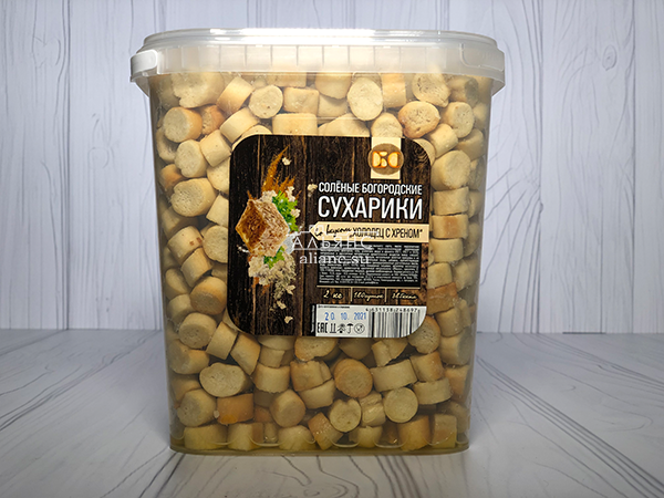 Сухарики с холодцом и хреном в Батайске