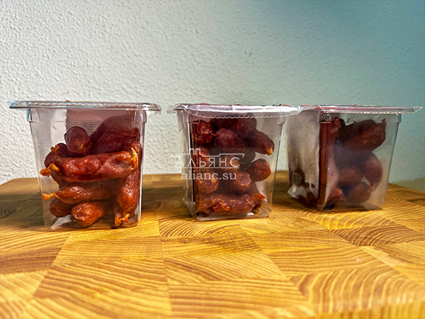 Колбаски МИНИ с сыром с/к (100 гр) в Батайске