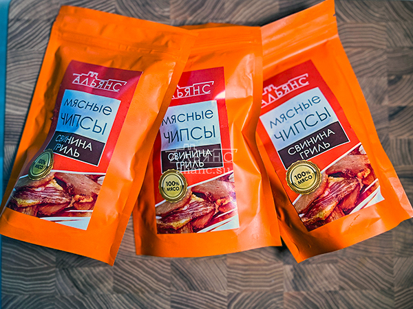 Мясо (АЛЬЯНС) вяленое свинина "Гриль" 50 гр. в Батайске