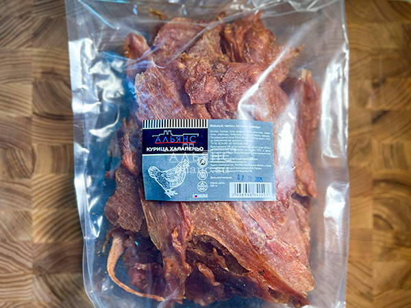 Мясо (АЛЬЯНС) вяленое курица 500гр "С халапеньо" в Батайске