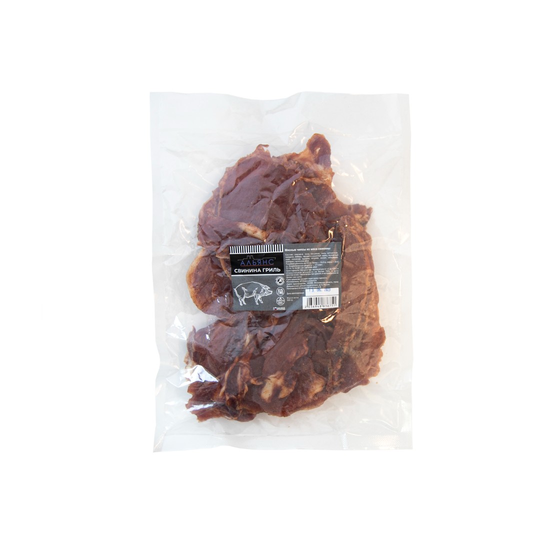 Мясо (АЛЬЯНС) вяленое свинина гриль (500гр) в Батайске