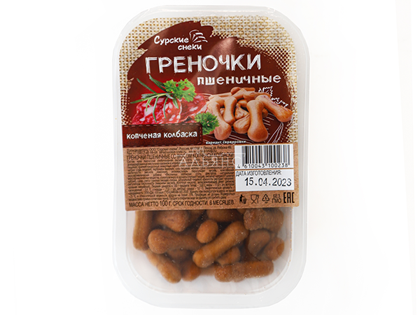 Сурские (ПШЕНИЧНЫЕ) Копченая колбаска (100 гр) в Батайске