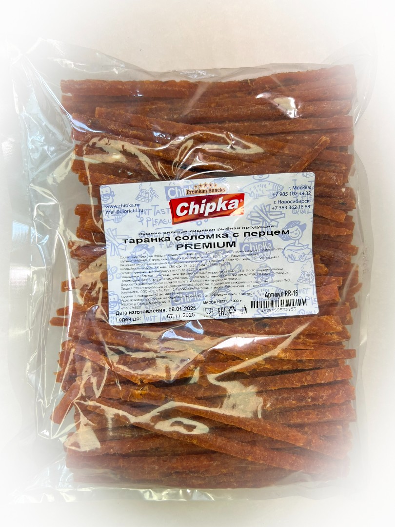 Таранка с перцем (соломка) (Chipka ПРЕМИУМ) в Батайске
