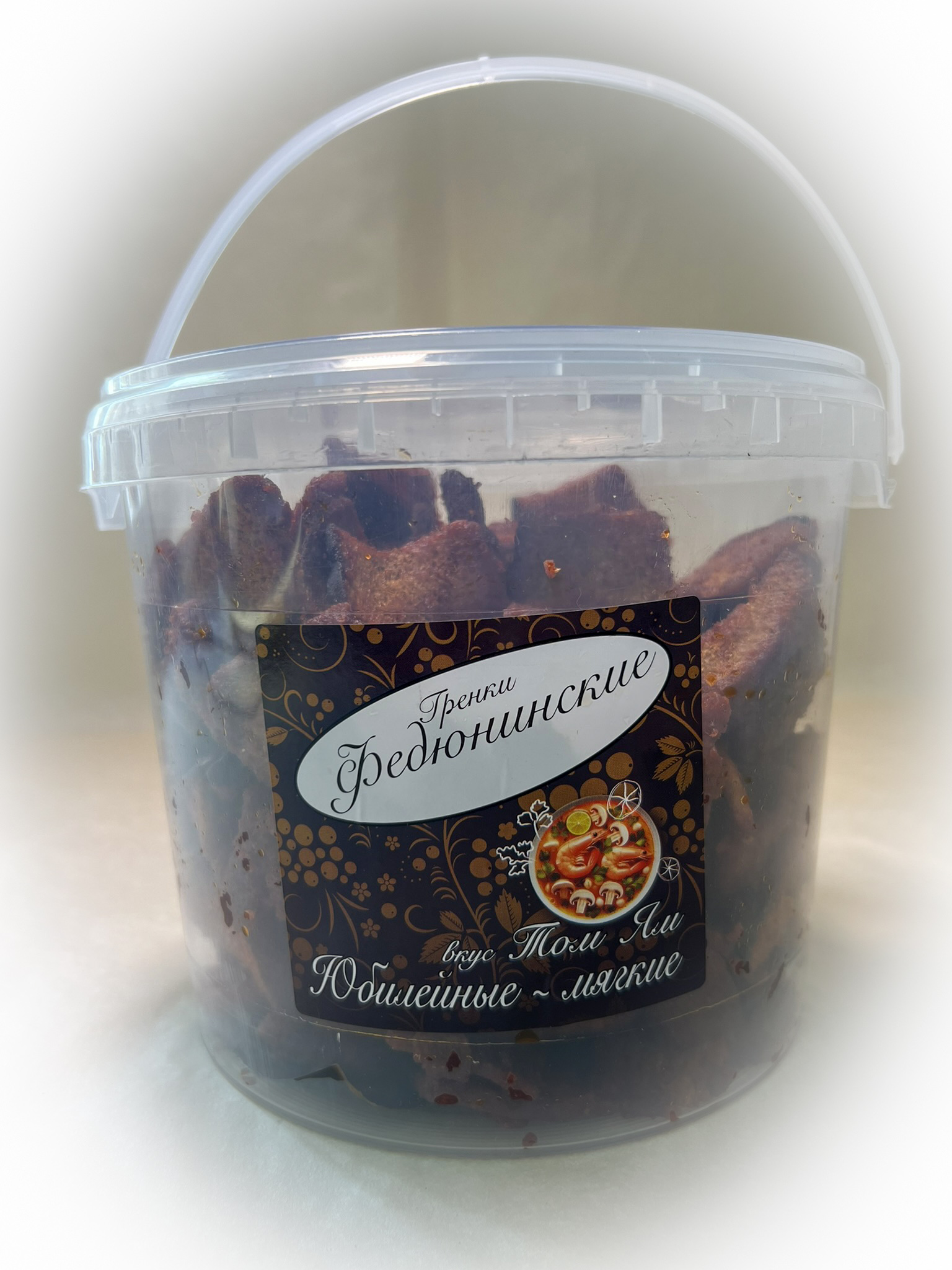 Гренки "ФЕДЮНИНСКИЕ" "Том ям" (ведро 900 гр.) в Батайске