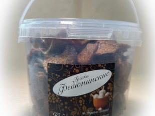 Рыба горячего копчения: Гренки 