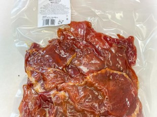 Кальмар со вкусом краба (Мясо краба) (Премиум): Мясо Чипсы свиные 