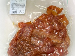 Судак (бабочка) холодного копчения: Мясо Чипсы куриные 