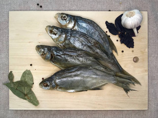 Индейка вяленая (строганина): Густера вяленая