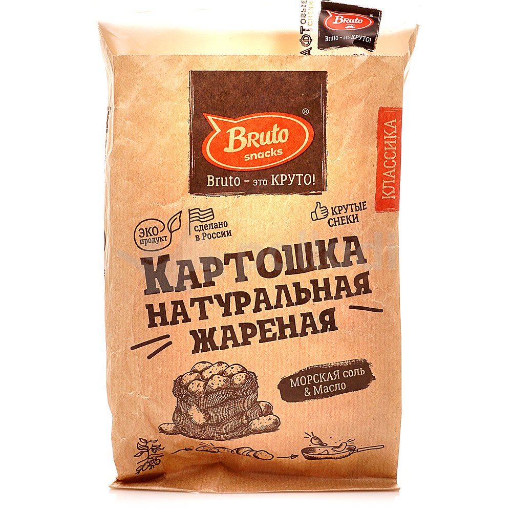 Картофель «Бруто» с солью 70 гр. в Батайске