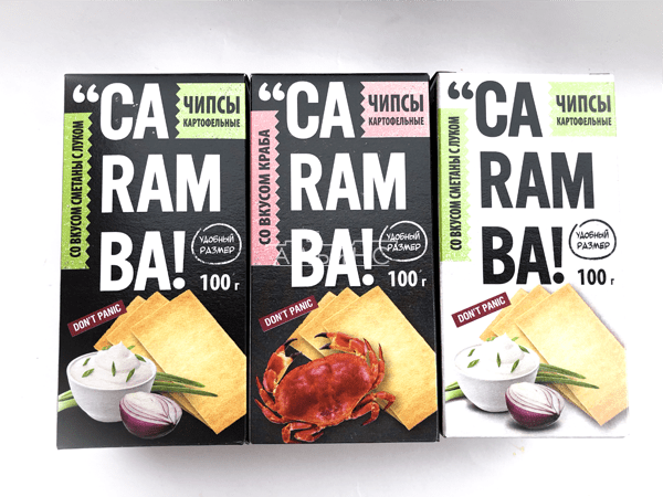 Чипсы "CARAMBA" ассорти 100 гр. в Батайске
