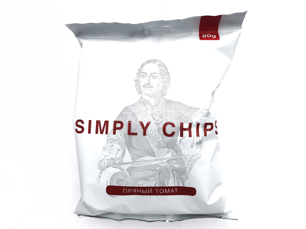 Картофельные чипсы "Simple chips" Пряный томат 80 гр. в Батайске